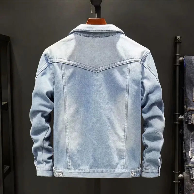 Warm Fleece Denim Jacket Winter Men Jacket Fashion MensJean Jackets