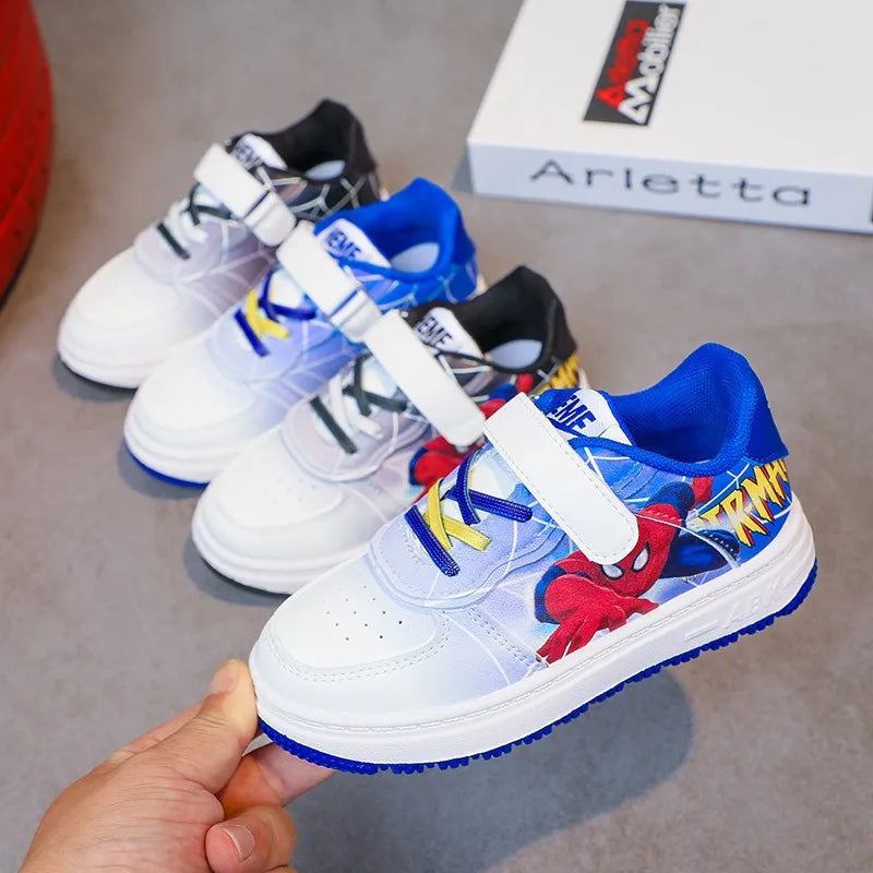 Disney Children's Casual Shoes Cartoon Boys' Breathable Fashion Sports Shoes