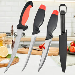 Stainless Steel Multifunctional Fishing Knife Fish Killing Knives Fish Planing Knife Kitchen