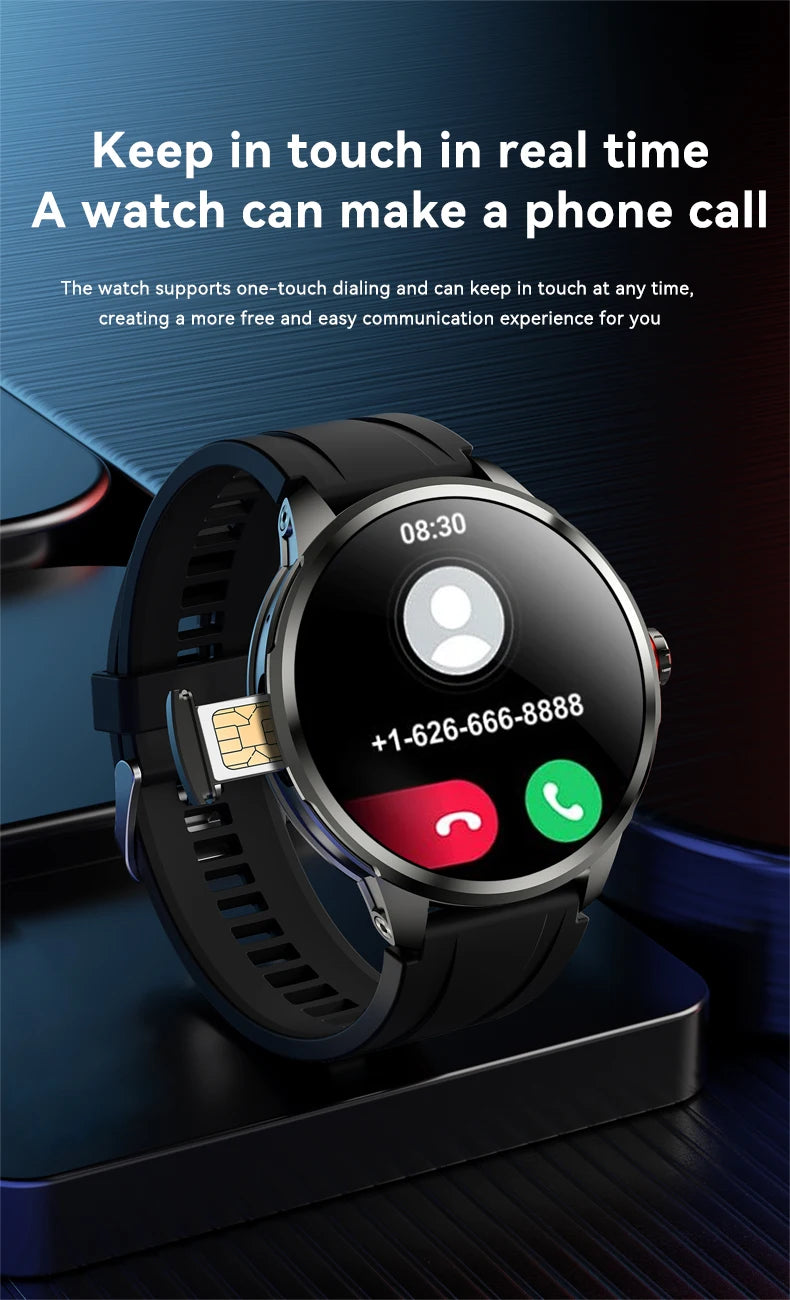5G/4G Full Netcom 8GB+128GB RAM Smart Watch 1.95 inch 720*720 AMOLED 2100mah Battery 900W Camera GPS WIFI Google APPS Smartwatch