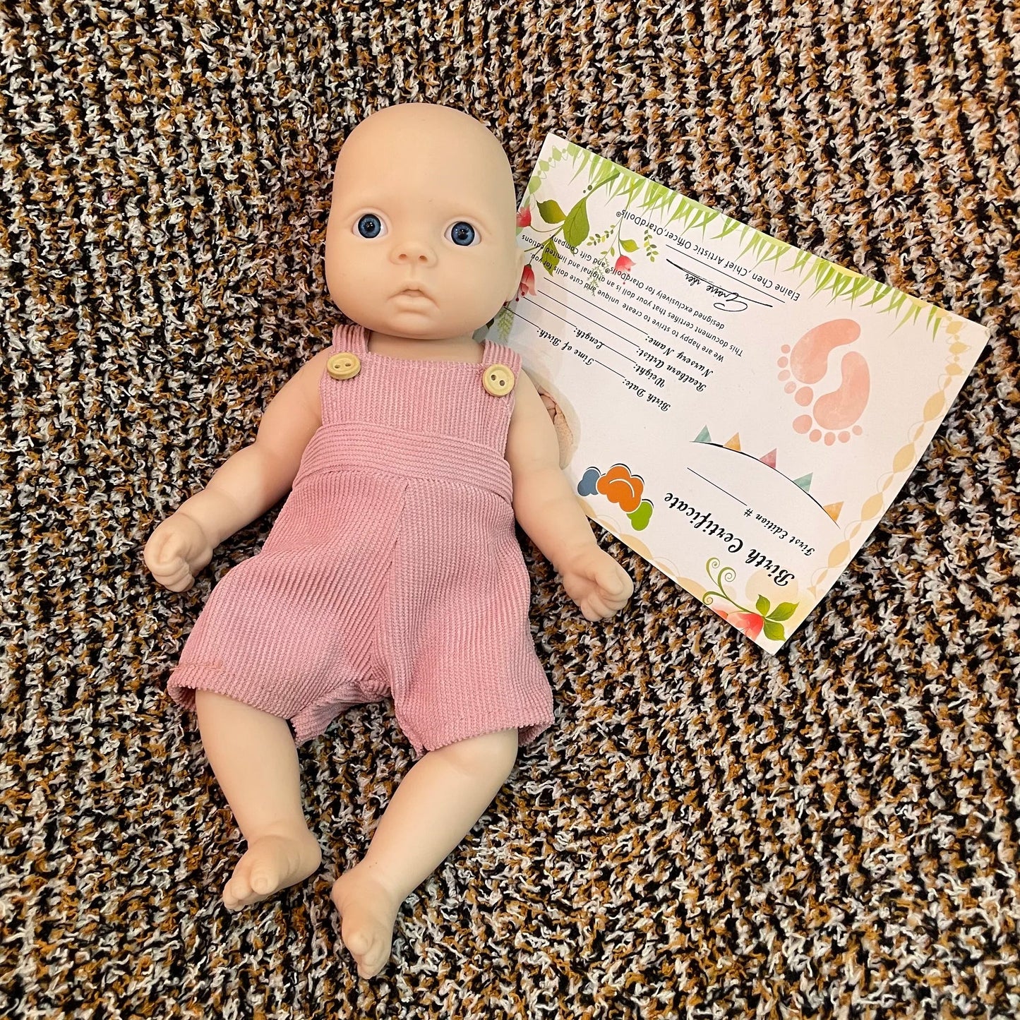 25CM Unpainted Silicone Girls Whole Body Soft Solid Silicone 8 Styles Newborn Baby Dolls Toys For Gifts Reborn Corpo De Silicone