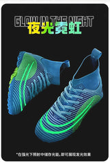 Childrens Football Shoes for Kids Professional Futsal Artificial Grass Sports Soccer Shoes