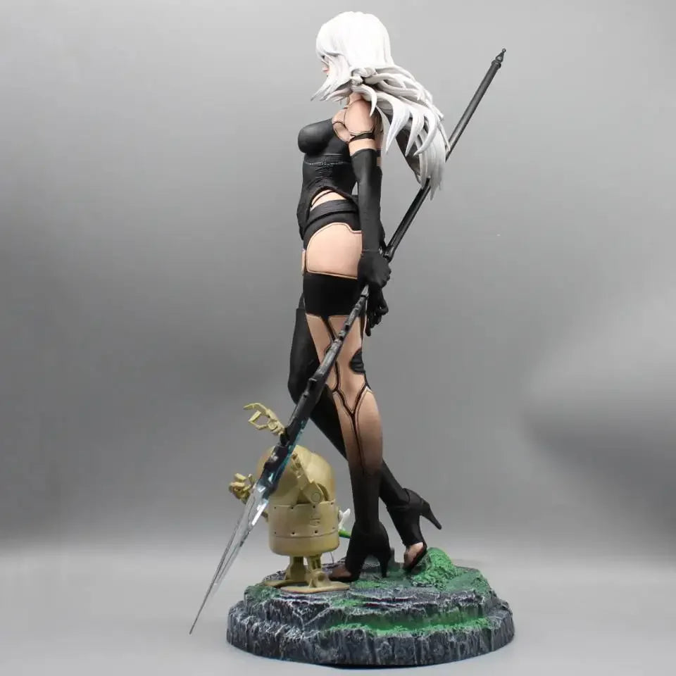 50cm Play Arts Kai NieR:Automata 2 Type B 2B Action Figure Sexy Deluxe Edition Ornaments Collection Desktop Display Gift Toys