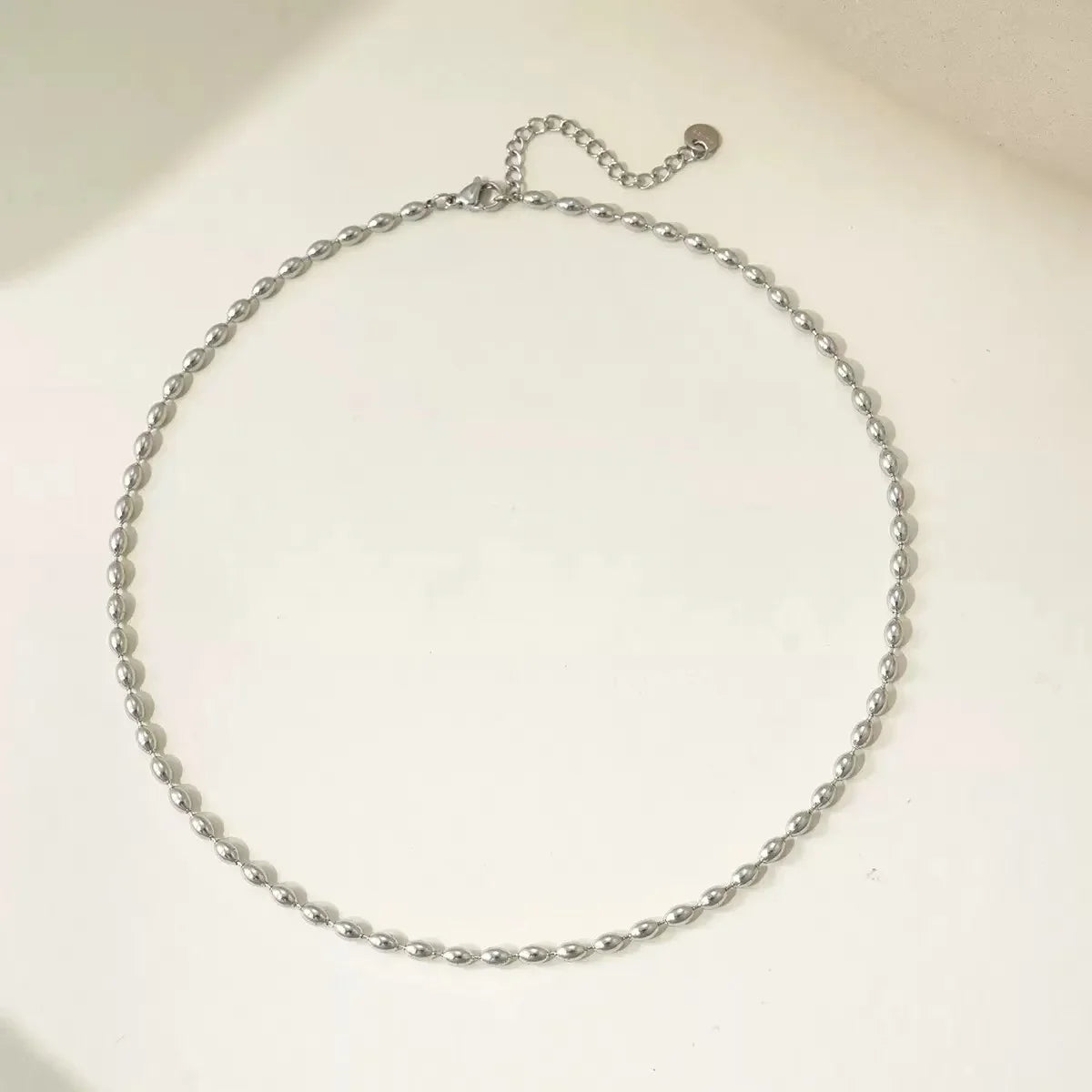 Stainless Steel Envelope Pendant Necklace Metal Waterproof Jewelry For Women