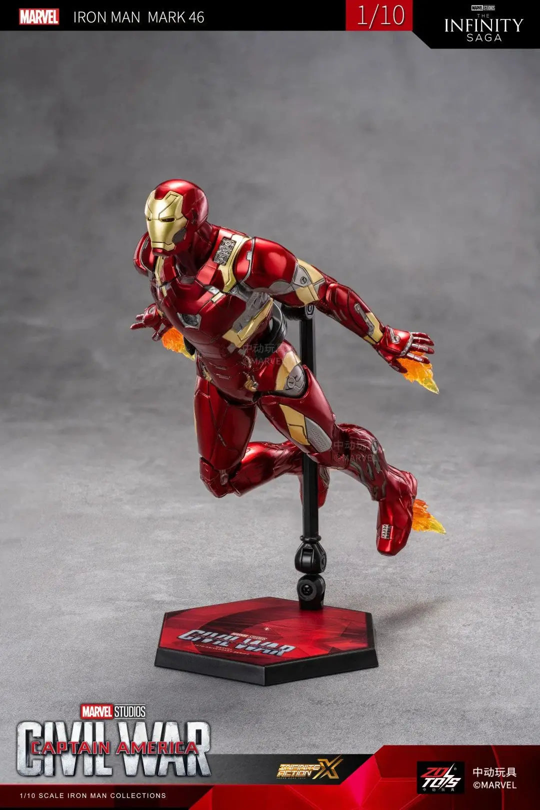 ZDTDS Original Iron Man MK37 Hammerhead MK12 MK38 Igor MK9 Iron Patriot War Machine legends Avengers Action Figure Collect Toy