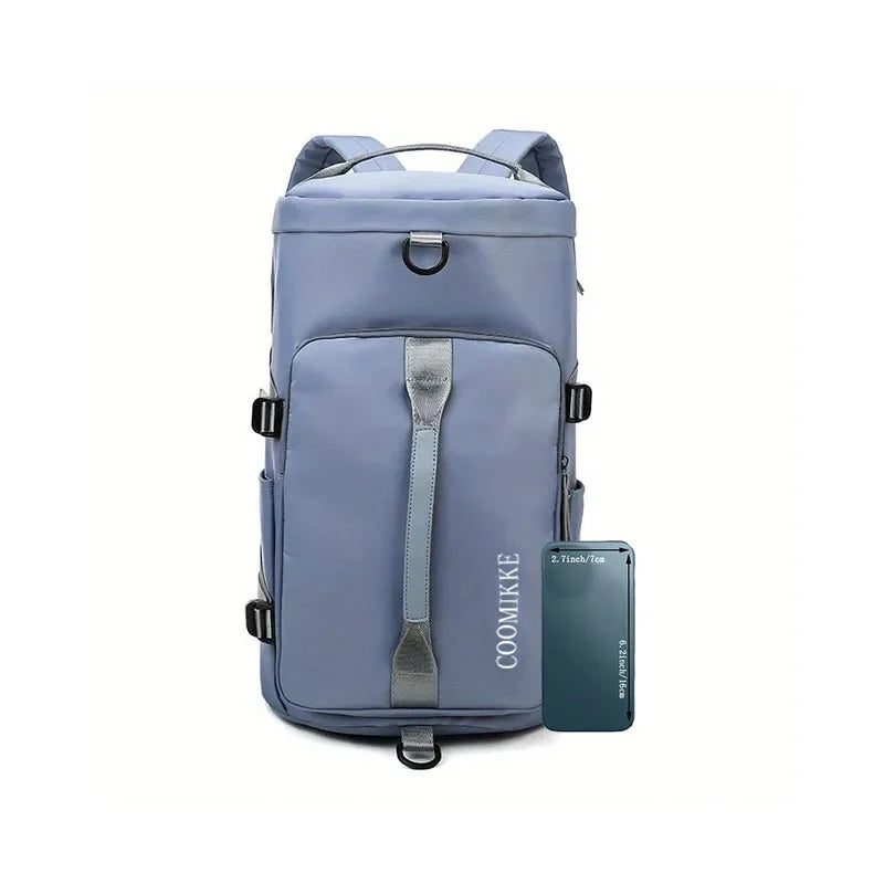 Neutral Style Backpack for Men and Women, Suitable for Travel and Tourism Made of Nylon Material, It Is a Hiking Backpack.