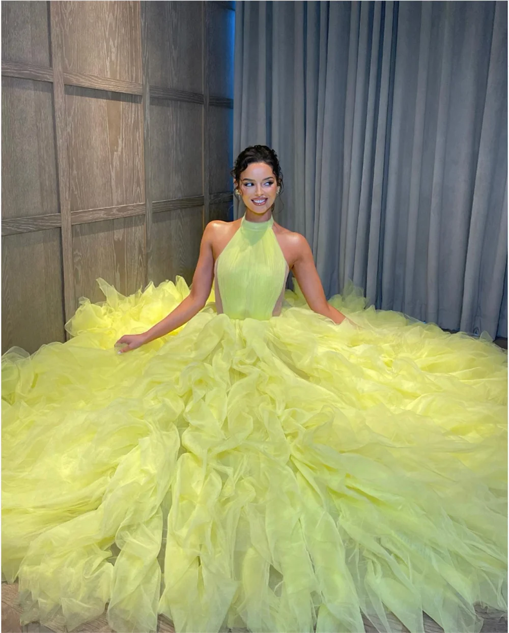 Homecoming Dresses: Prom Dresses Handmade Tulle Multi-layer Evening Dress