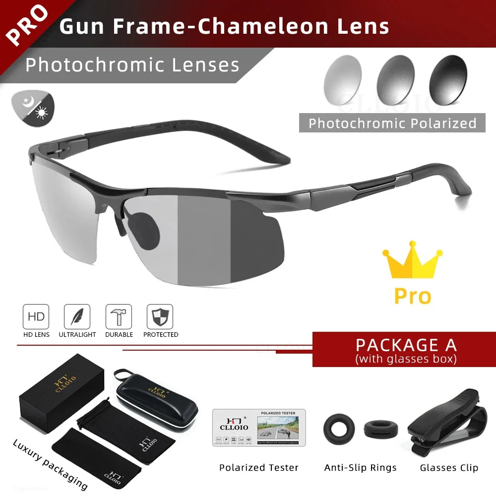 Sunglasses Men Polarized Cycling Driving Glasses Anti-Glare Fishing Goggles