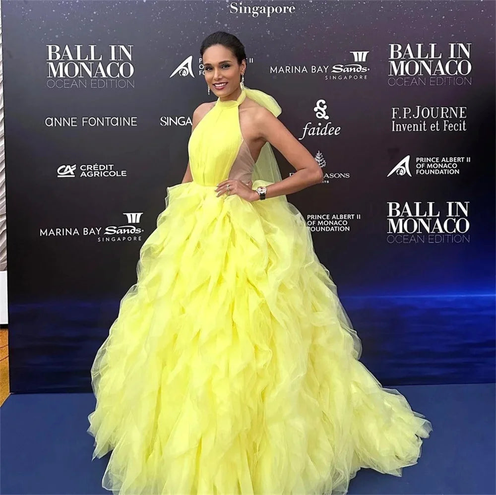 Homecoming Dresses: Prom Dresses Handmade Tulle Multi-layer Evening Dress