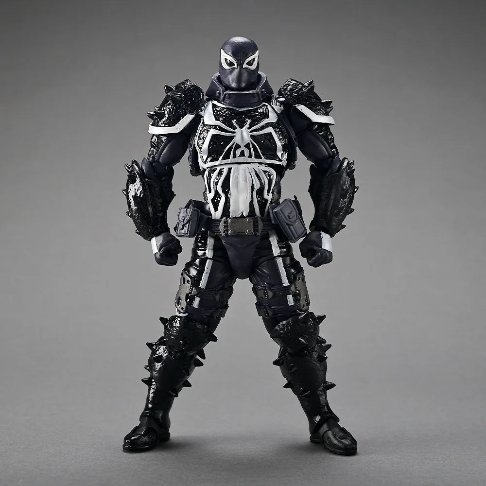 Amazing Yamaguchi Marvel Venom Agent series KO Articulated Action Figure Model Kit Desktop Ornament Collectible statue Toys Gift