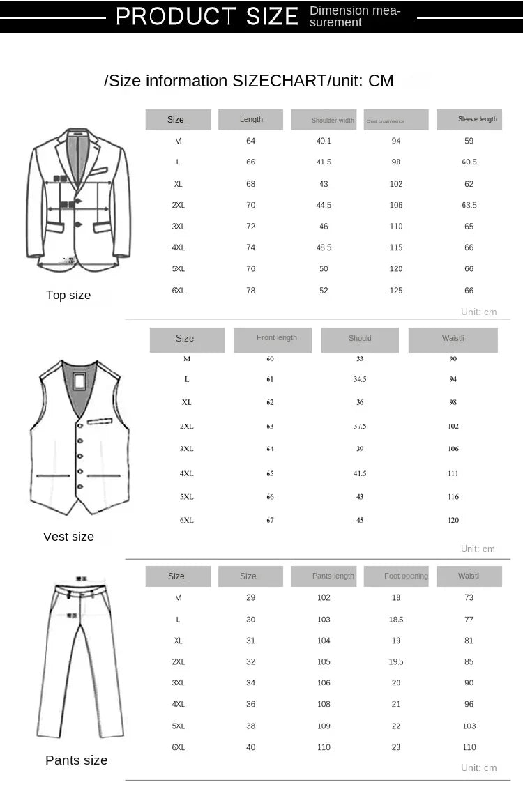 Tuxedo for Mens: Men's Dress Wedding Bridesmaid Jacquard Three-piece Set