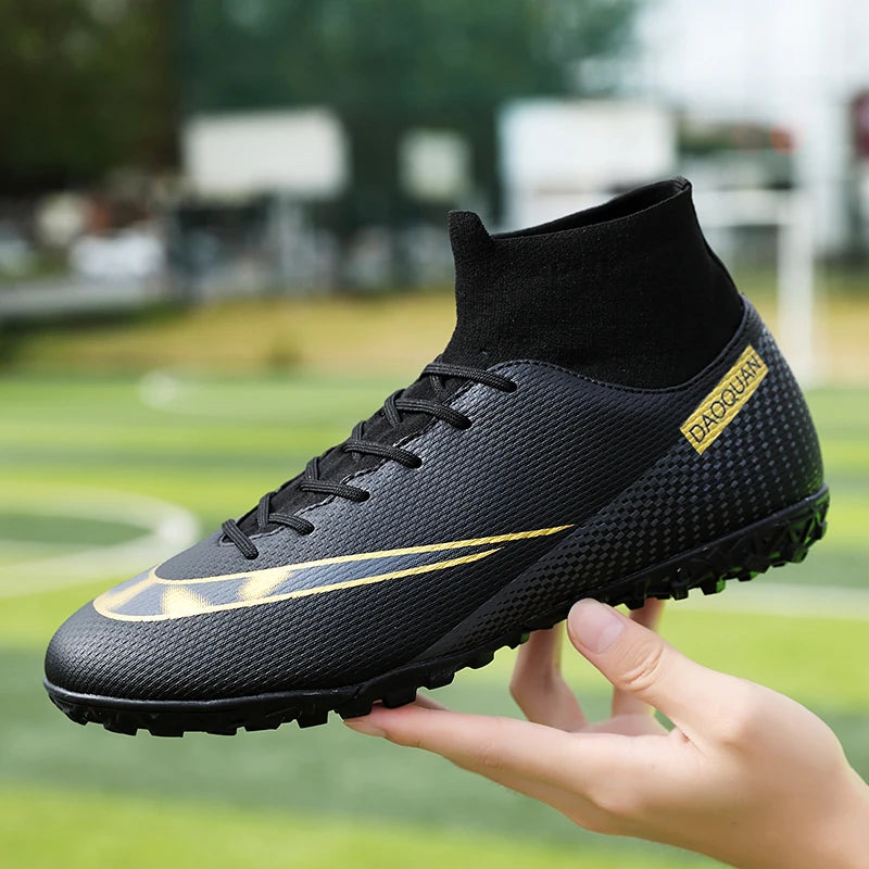 Men's Quality Football Boots Assassin Chuteira Campo TF/AG Football Shoes Futsal