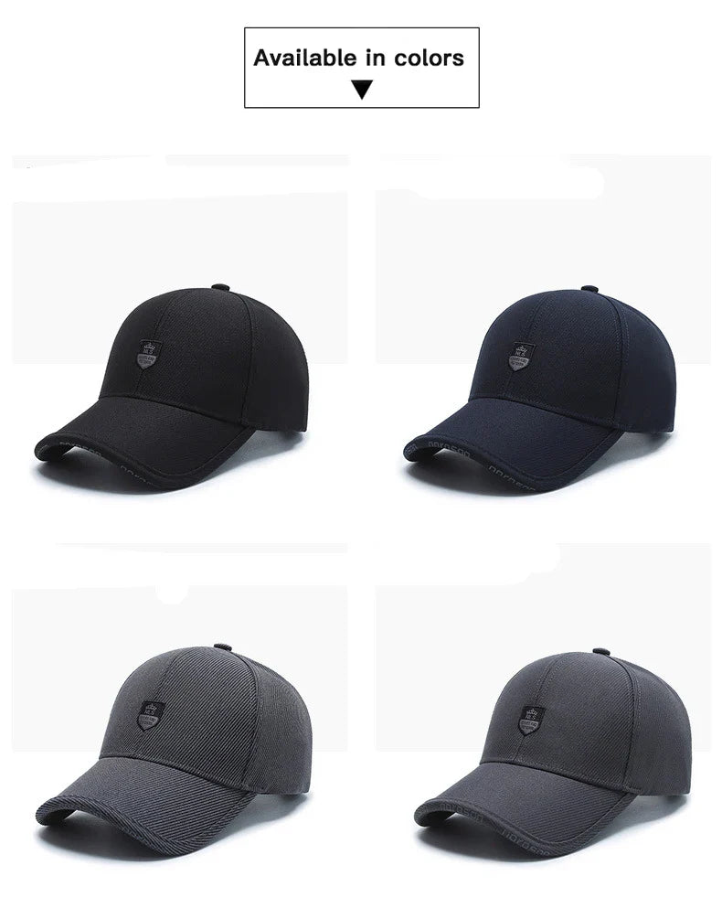Middle-Aged And Elderly Hats, Men's Baseball, Spring And Autumn Tides, Fashionable Dads, Foreign And Versatile, Sunshade Caps