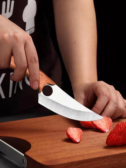 Forged Multi-purpose Knives with Hammer Pattern Butcher Boning Knife Sharp