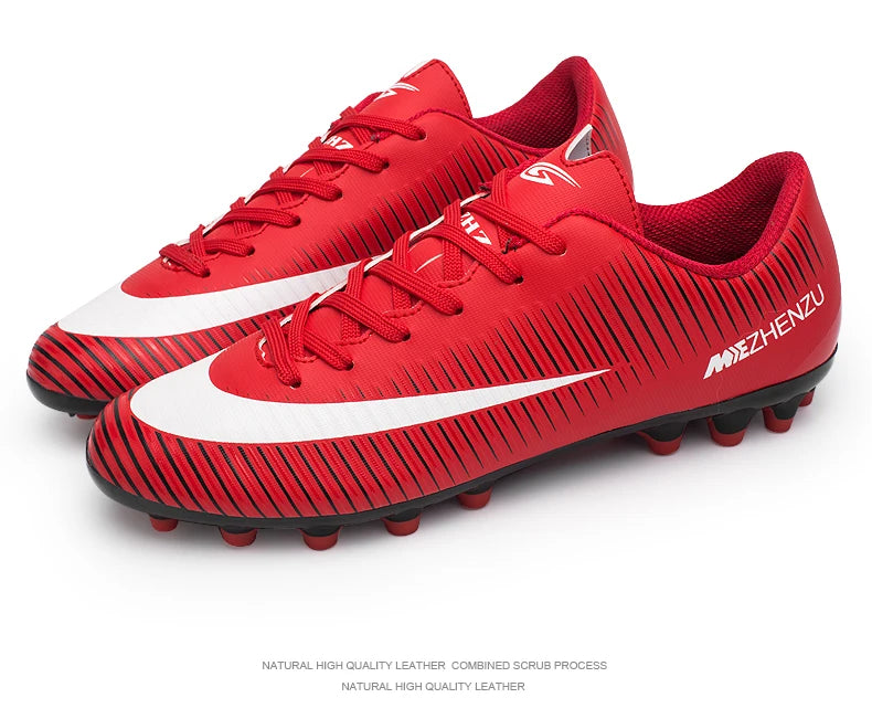 Soccer Shoes Football Boots Hight Quality Outdoor Training Cleats Turf Ankle