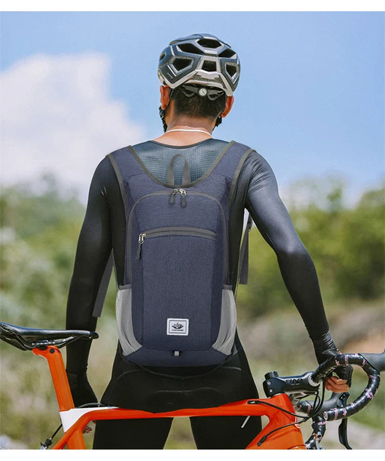 Portable Foldable Backpack,Men Women Ultralight Folding Bag,Outdoor Climbing Cycling Hiking  Knapsack Travel Daypack