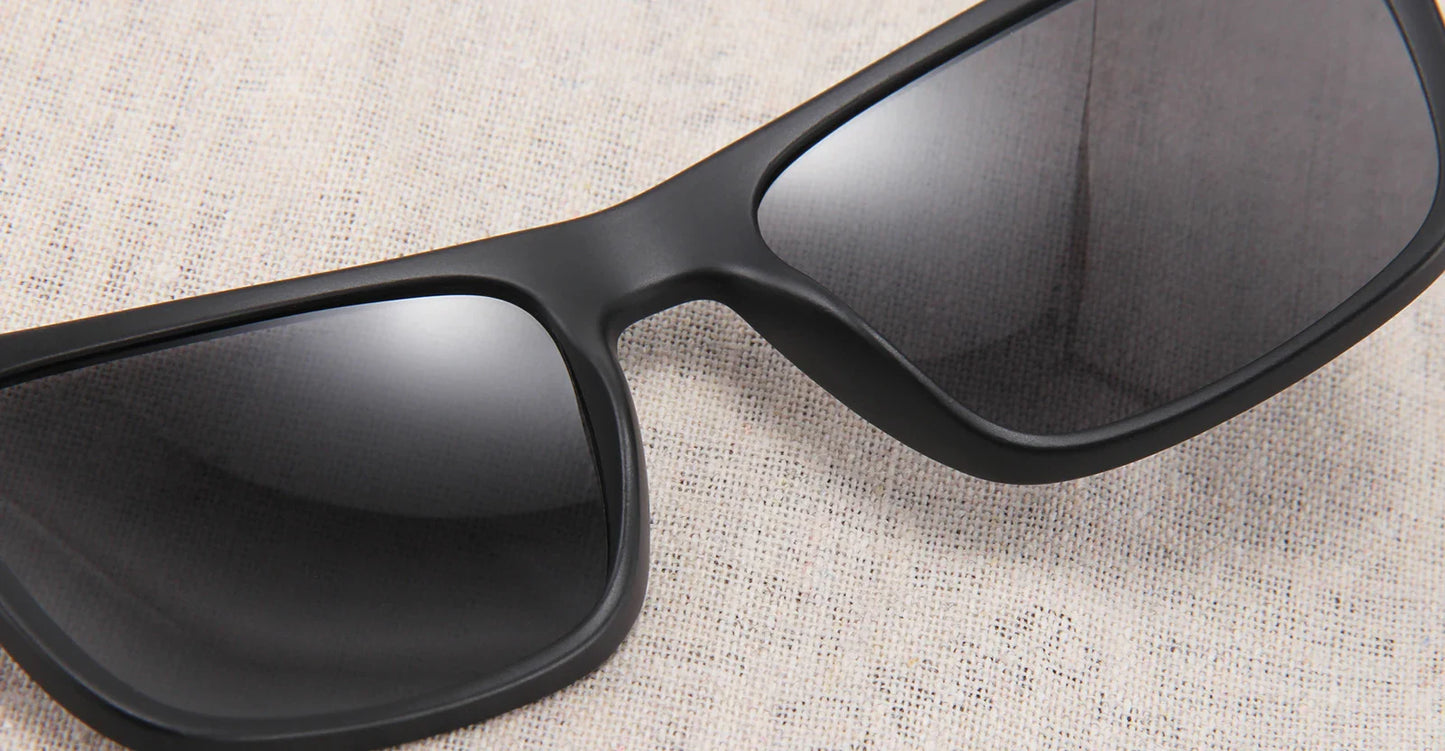 Fashion Square Vintage Polarized Sports Sunglasses Men Women Retro Driving Outdoor Fishing Sun Glasses UV400 Eyewear