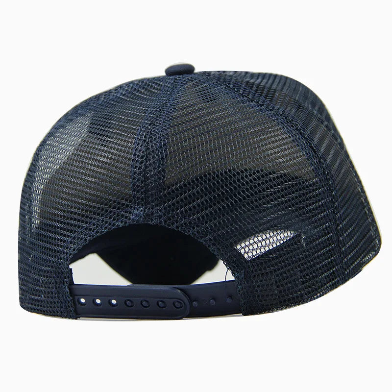 Fashion Letter Embroidery Baseball Cap For Men Women Summer Breathable Mesh Snapback Hat Unisex Hip Hop Trucker Bone Gorras