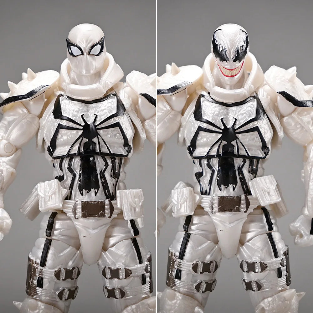Amazing Yamaguchi Marvel Venom Agent series KO Articulated Action Figure Model Kit Desktop Ornament Collectible statue Toys Gift