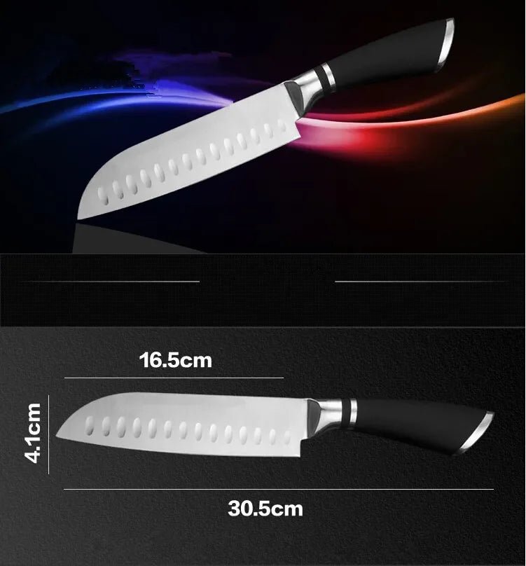Liang Da New 7 inch Stainless Steel Knife New Design ABS+Stainless Steel Handle