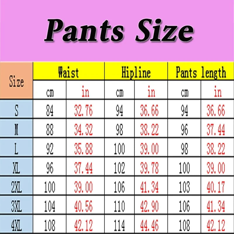 Printed Sweatpants for Women Loose Long Pants Jogger Trousers Women