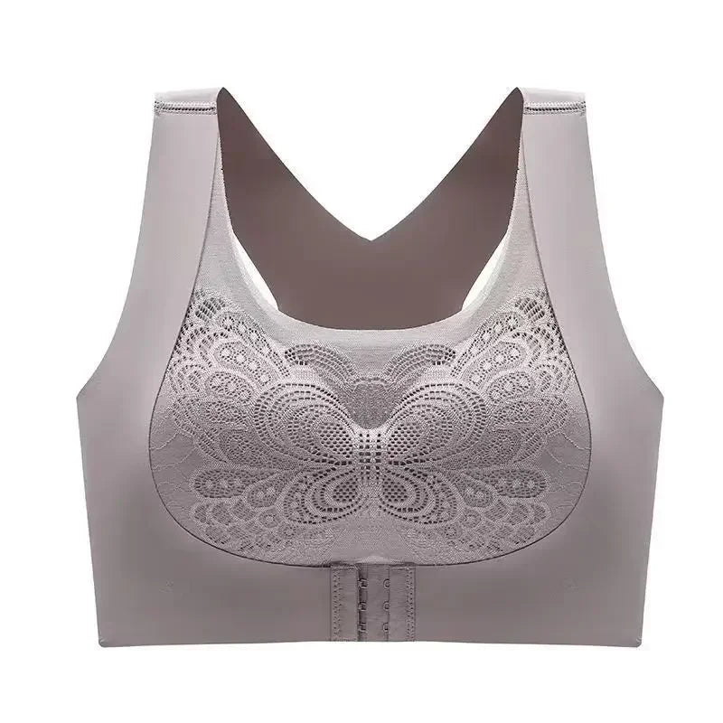 Front Closure Posture Corrector Bras Women Sports Underwear Bralette Humpback