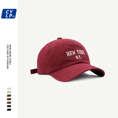 Fashion Letter Embroidery Baseball Cap for Men Hip Hop Snapback Male Caps