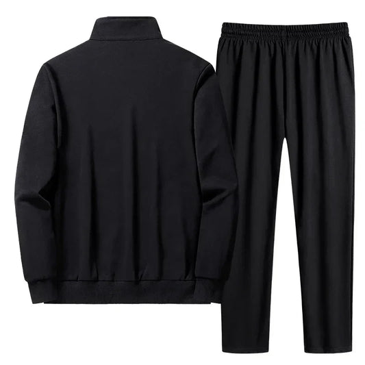 Men's Tracksuit Suit New Arrive Tracksuit Mens Casual Solid Solor Sweatpant Set Unisex Jogging Suit MEN Plus Size 6XL 7XL 8XL