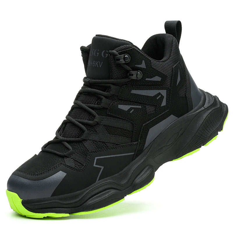 Safety Shoes New Men New Steel Toe Men's Work Shoes Puncture Proof Work Sneaker Male Protective Footwear Work Man Safety Boots