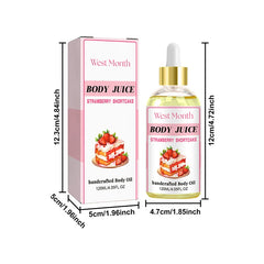 Body Juice Oil 120ml 4OZ Body Care Smooth Saltair Body Oil All Body Drops Oils Moisturize Body And Firm Skin