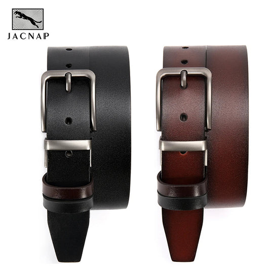 Men Leather Belt  Automatic Buckle Pin Buckle High Quality Male Leather Strap Luxury Jeans for Men Men Accessori