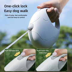 Kimpets 3M 5M Retractable For Small Medium Dog Cat Outdoor Travel Traction