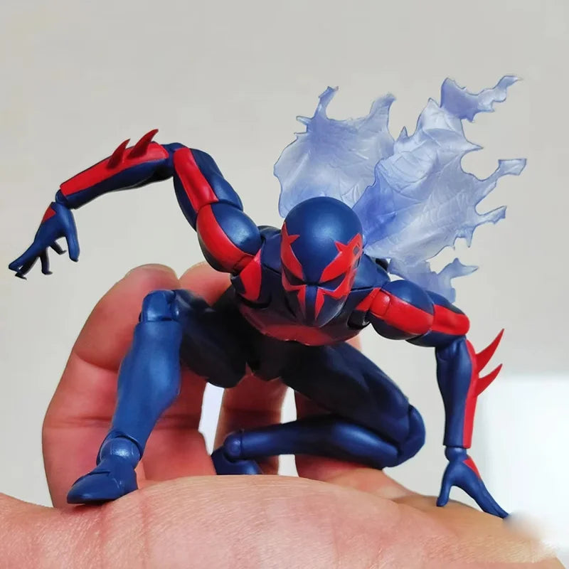 In Stock: Mafex 239 Spider-Man 2099 Action Figure - Comic Version Collection Model, Anime Custom Gift