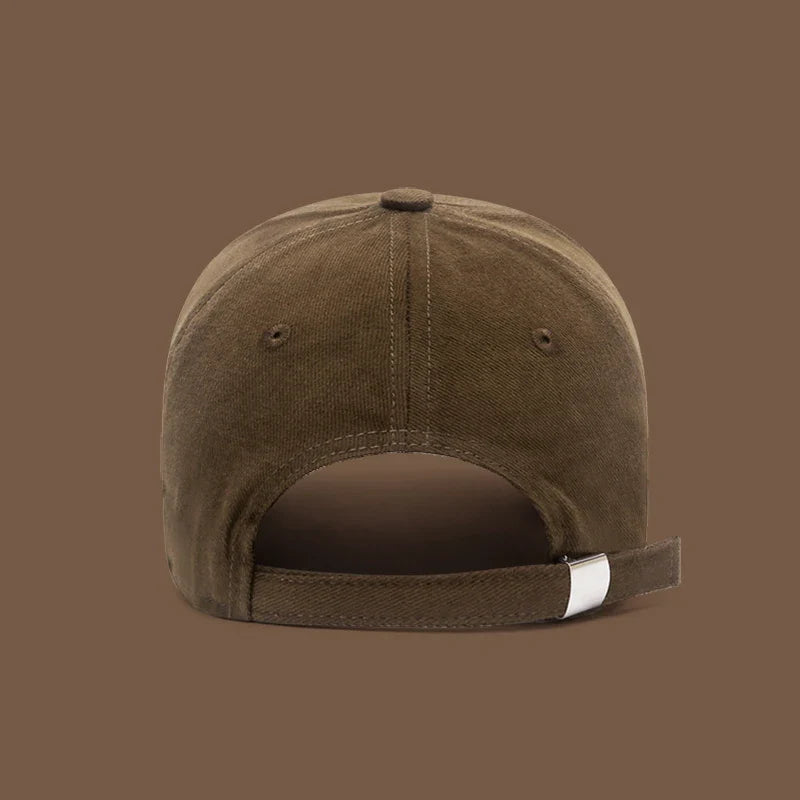 New Unisex Korean Version Big Head Circumference Three-Dimensional R Letter Cotton Thorn 3Dimensional Embroidered Baseball Cap