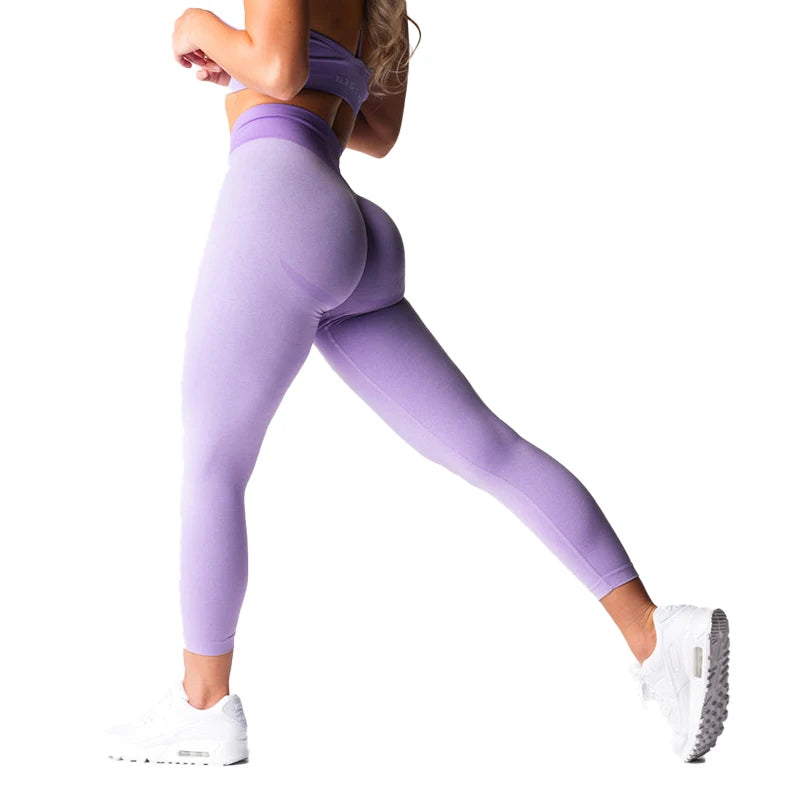 Knockout Seamless Leggings Spandex tights Women Soft Workout Tights Fitness