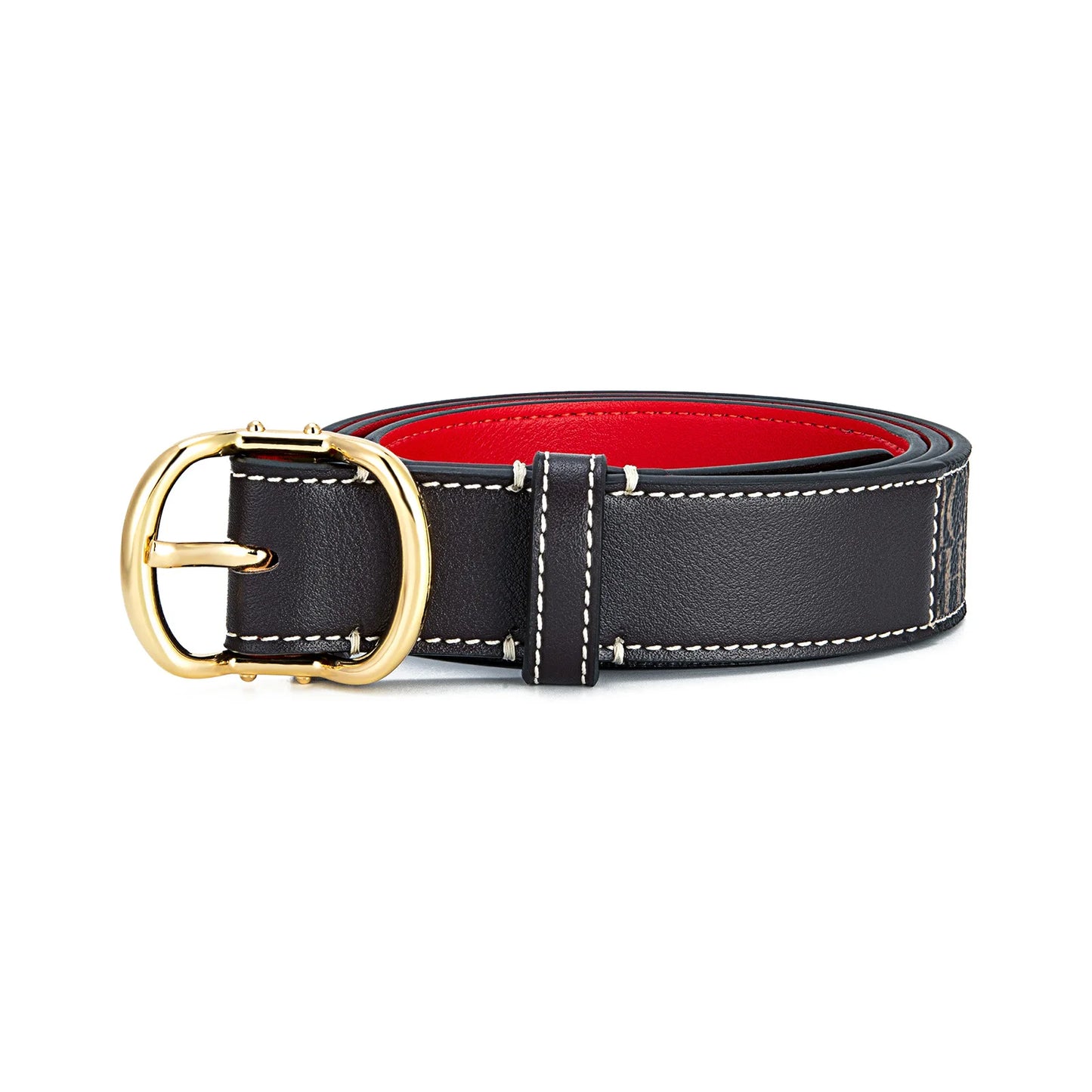 Women's Leather Belt High Quality Casual Trendy Color Letter Print Simple Elegant Waistband Fashion Versatile Strap Hot Sale