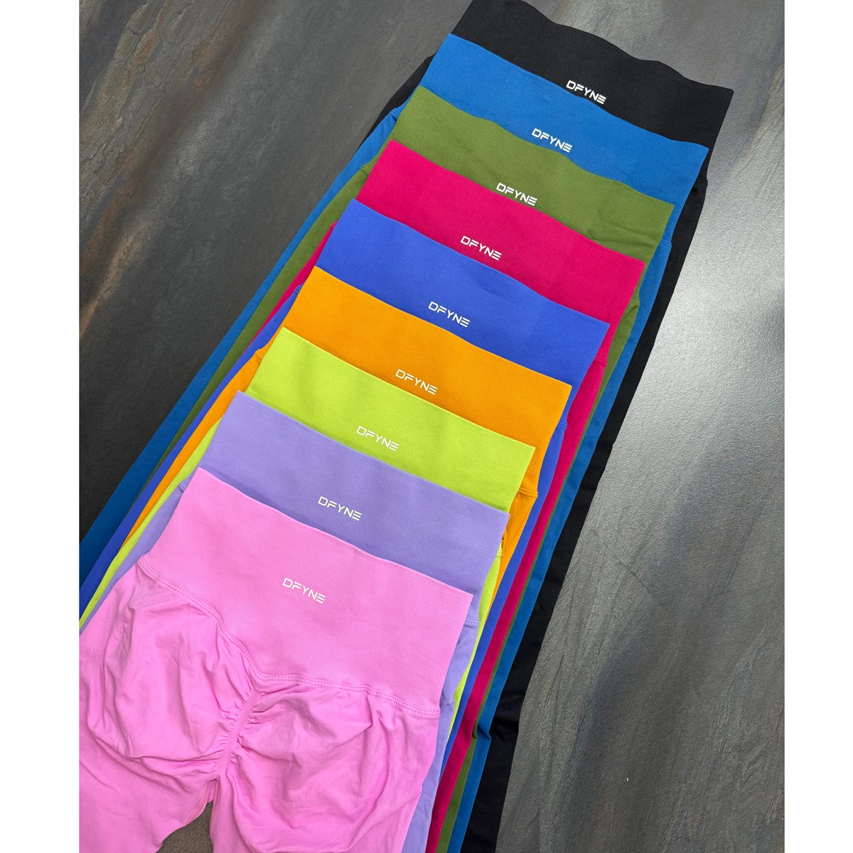 Dynamic Leggings for Women High Waist Yoga Legging Seamless Scrunch Bum