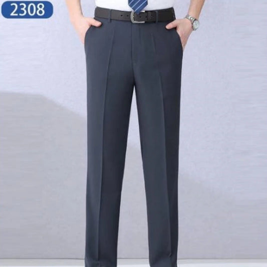 High End Mulberry Silk Men's Suit Pants  Summer Thin Super Sagging Luxurious