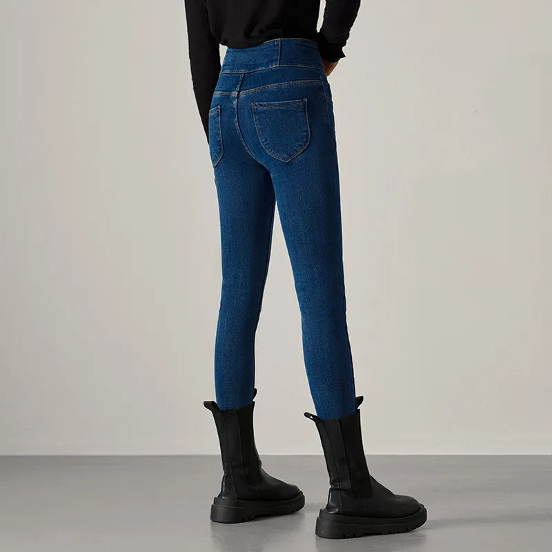 Fashion Casual Ladies Denim Pants High Quality Womens Skinny Jeans Woman
