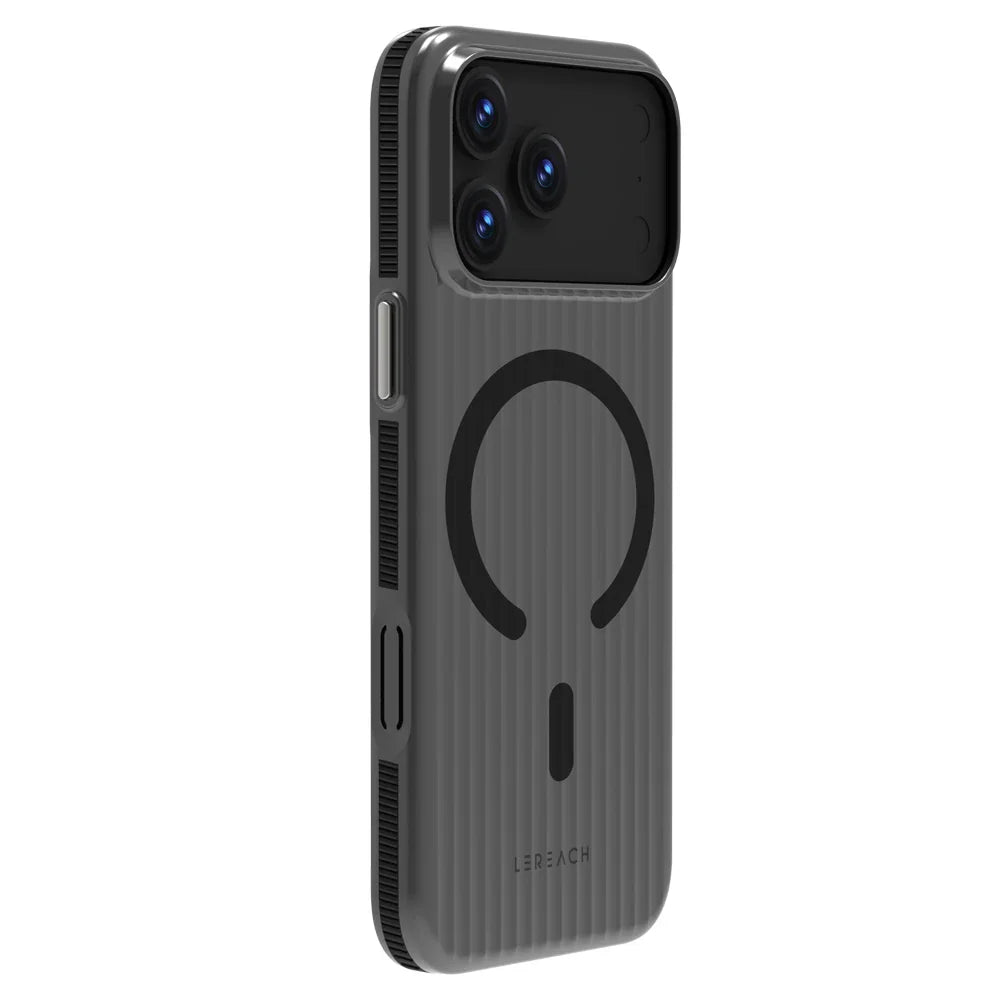 Lereach Magnetic Matte Phone Case for iPhone 17 Pro Max / 17 Air / 17 - PC+Magnet Material, Anti-slip Drop Protection