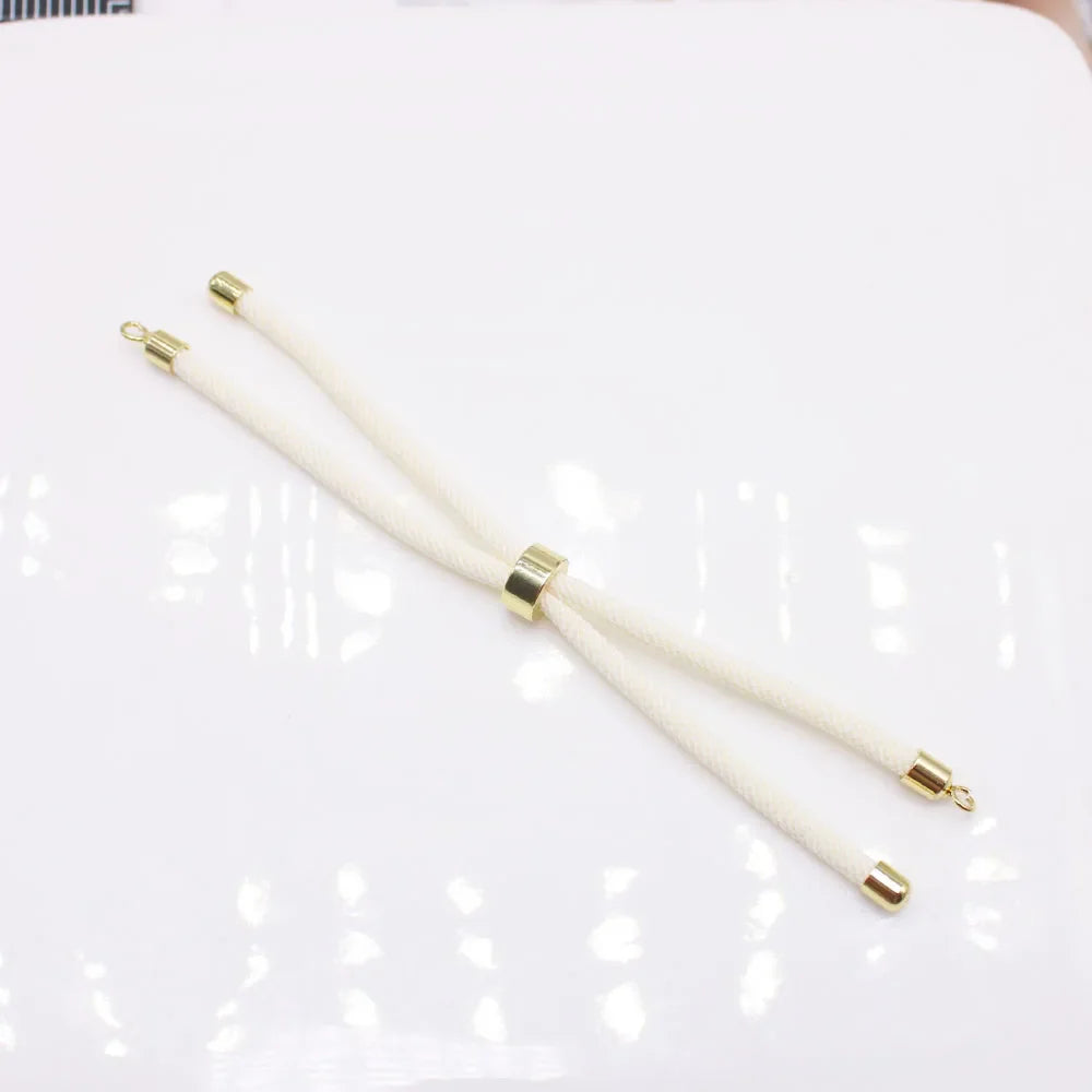 10PCS fashion luxury Wind Life Tree handmade DIY woven rope bracelet 3mm open loop buckle adjustable bracelet