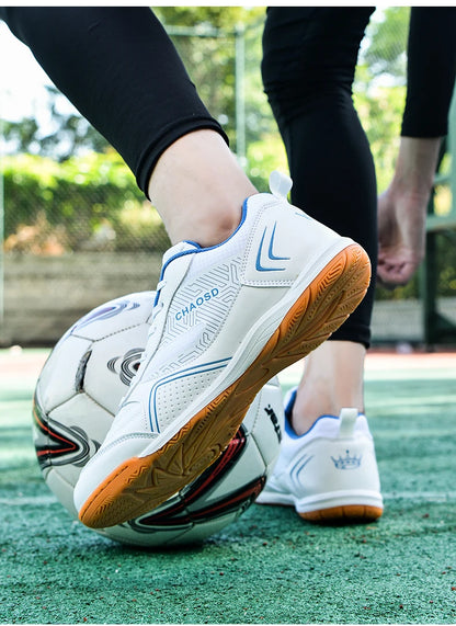 Futsal Soccer Shoes Men Low Naked Ankle Adult Professional Indoor Football Boots