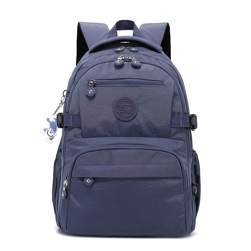 Luxury Travel Backpack Women's Stylish Teenage Youth Backpacks for Bara Mochila Impermeable Large School Bag for Boys