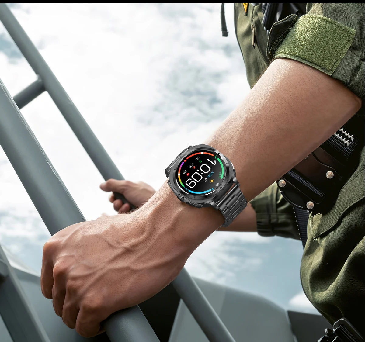 2025 Fashion New Expert level Health Smart Watch Men ECG+PPG Laser Monitor Uric Acid Blood Fat Blood Pressure NFC HD Call Watch