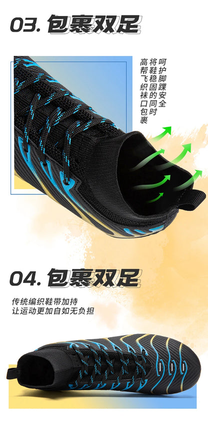 Original Men Football Field Boots Training Shoes TF/AG Professional Soccer Shoes