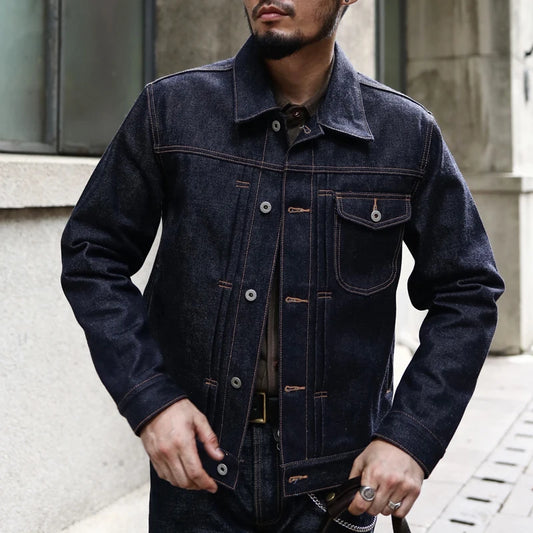 Saucezhan Jeans Jacket Men  Denim Jacket  Jacket Men Jackets