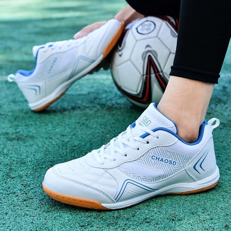 Futsal Soccer Shoes Men Low Naked Ankle Adult Professional Indoor Football Boots