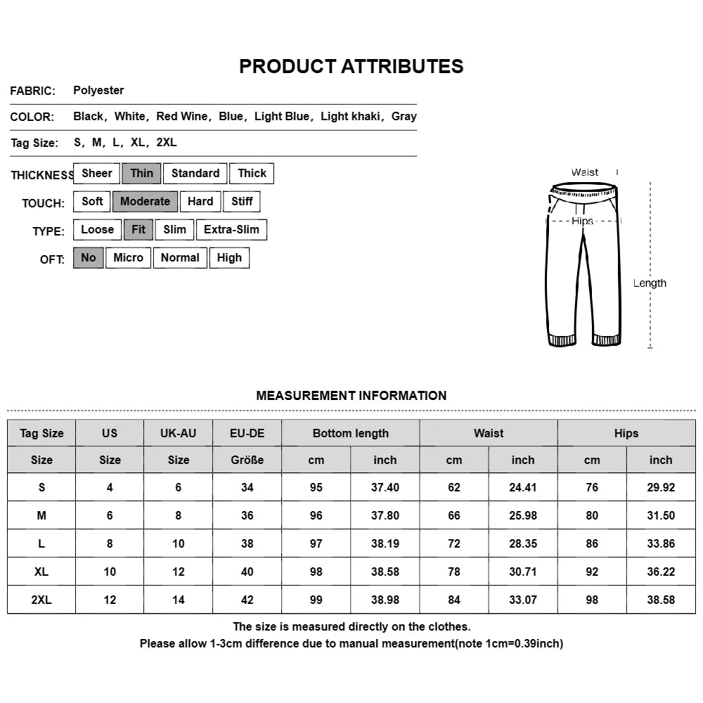 Women New Harem Pants Solid Color Casual Elastic Waist Safari Style Pants Fashion Pant
