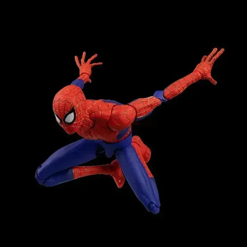 2024 Spiderman Gwen Peter Action Figure Anime Spider-verse Collection Sentinel Miles Morales Figures Christmas Toys Gifts