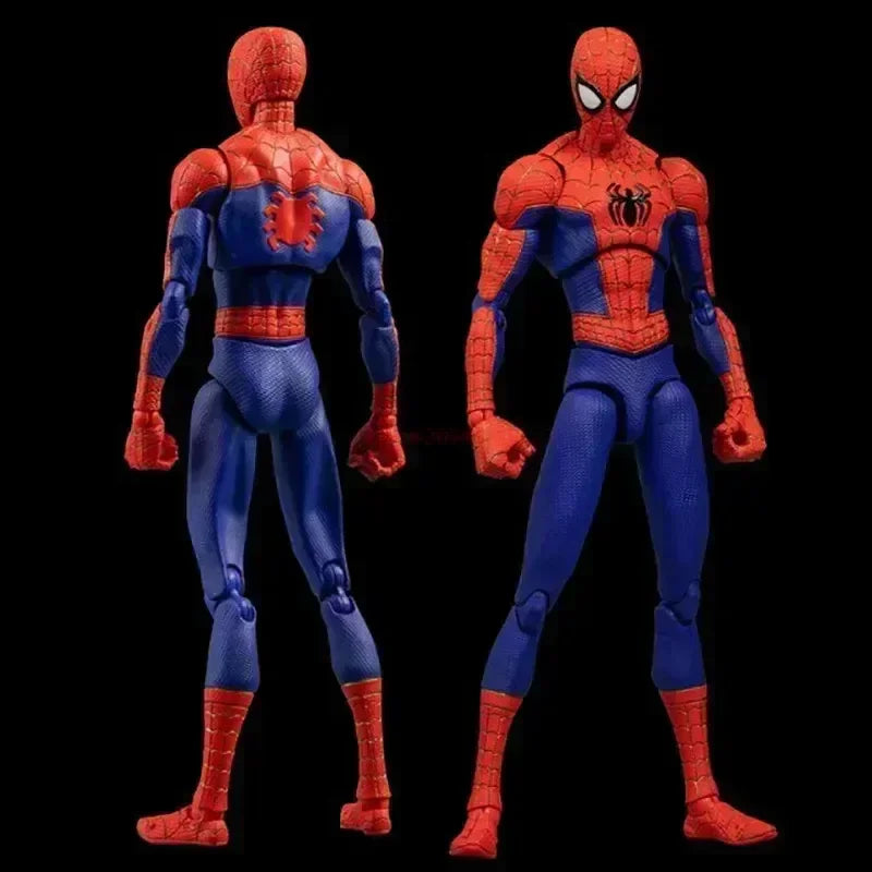 2024 Spiderman Gwen Peter Action Figure Anime Spider-verse Collection Sentinel Miles Morales Figures Christmas Toys Gifts